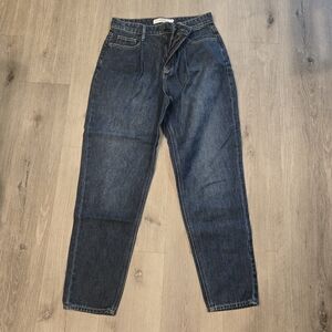 Hidden Zoey Mom Tapered Jeans Dark Wash Size 26